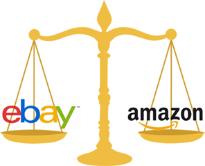 difference between ebay and amazon