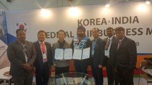 2016 India (New Delhi) Wevio Medical Fair Delegation- Busan Techno Park